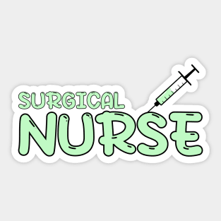 Surgical nurse Sticker